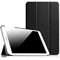 Fintie SlimShell Funda para Samsung Galaxy Tab E 9.6 - Súper Delgada y Ligera Carcasa de Cuero Sintético con Función de…